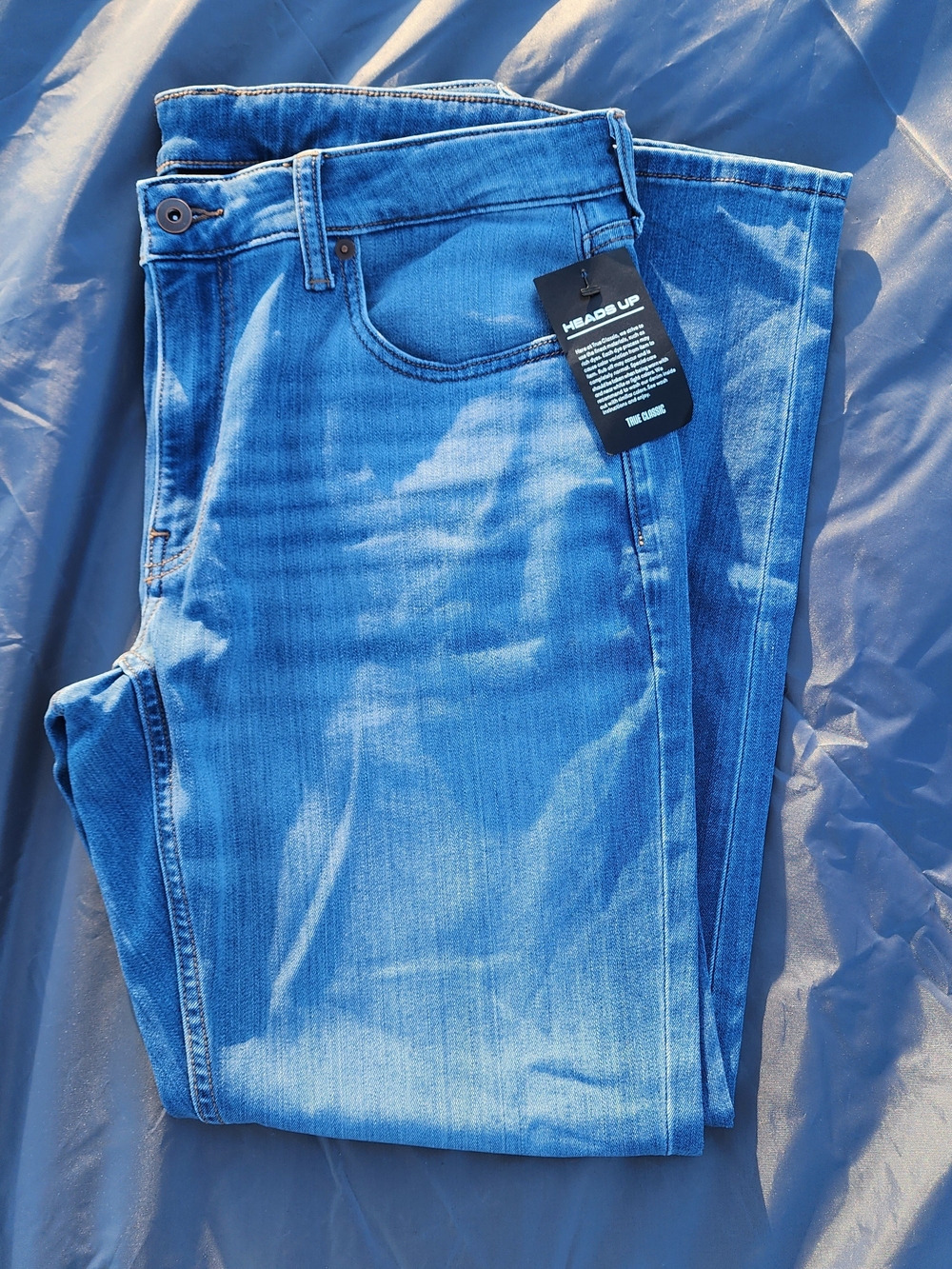 True Classic Blue Men’s Jeans